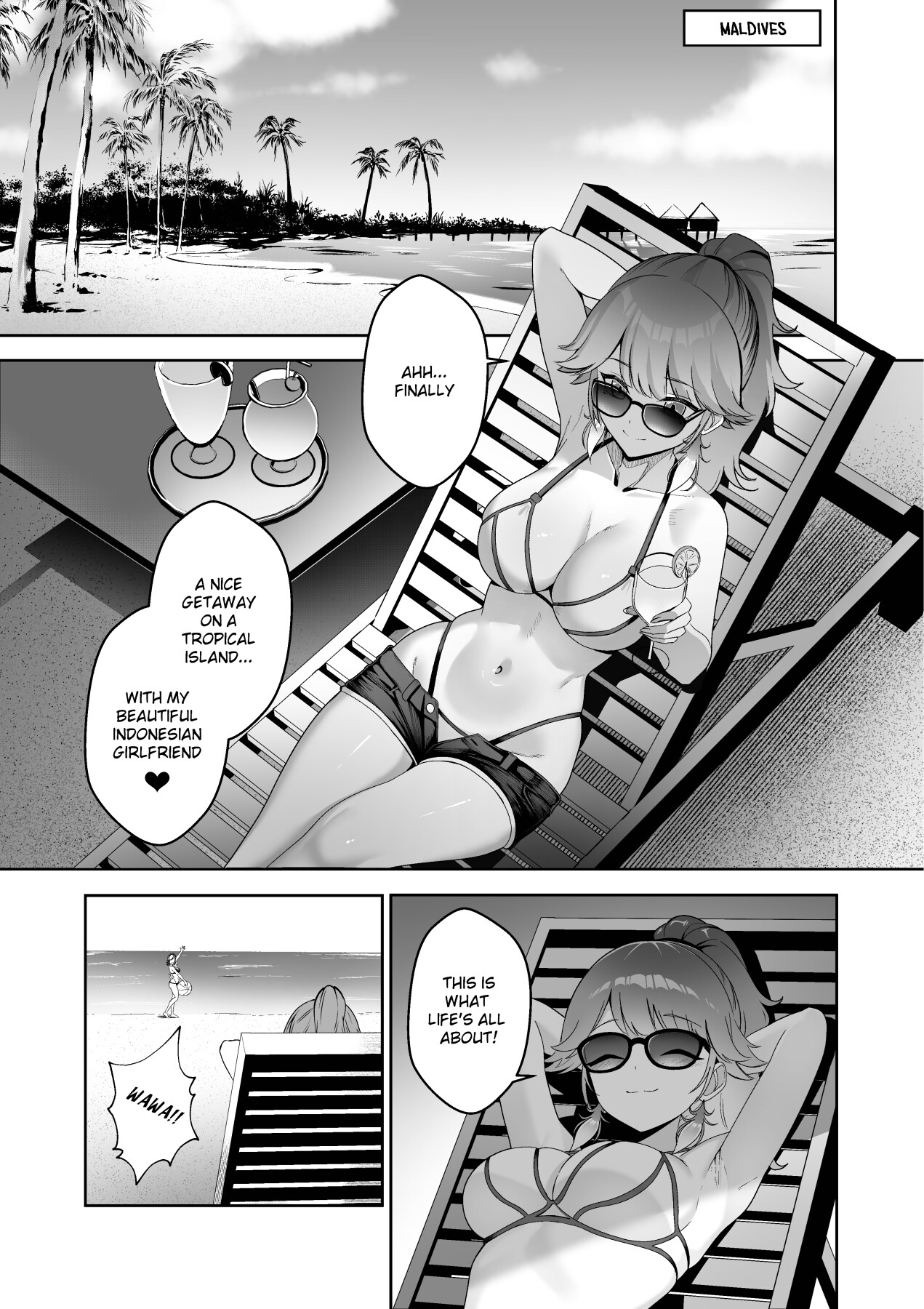 Hentai Manga Comic-Takanashi Kiara : WAWA'S SUMMER ESCAPADE + Extras-Read-2